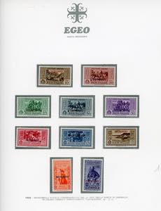 EGEO ISOLE 1932 - Garibaldi, giro ... 