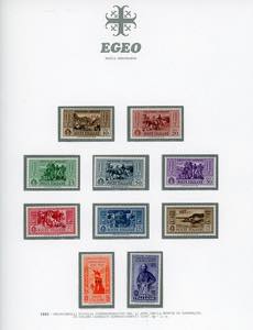 EGEO ISOLE 1932 - Garibaldi, giro ... 