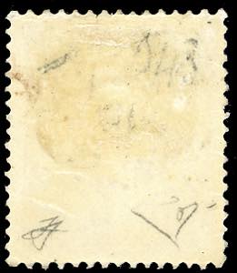 1858 - 15 soldi azzurro, I tipo ... 