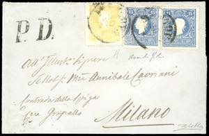 1859 - Lettera da Mantova del 20 luglio a ... 