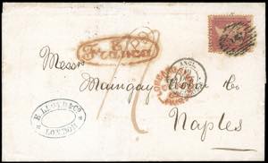 INCOMING MAIL GRAN BRETAGNA 1860 - 1 p. ... 