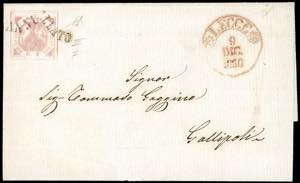 1860 - 2 grana rosa chiaro, III tavola (7b), ... 