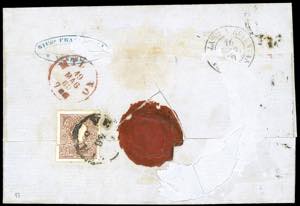 1860 - 10 soldi bruno, II tipo ... 