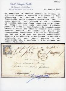 1861 - 2 grana azzurro (20b), ... 