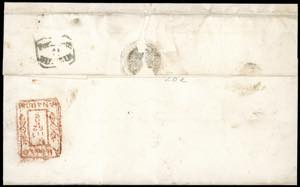 1861 - 2 grana indaco chiaro ... 