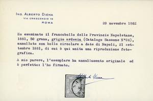 1861 - 50 grana grigio perla (24), ... 