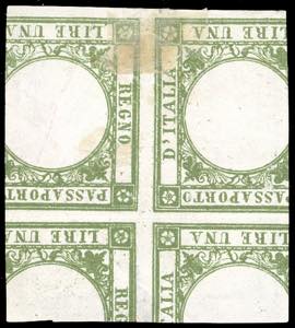 PROVE 1861 - 1/2 tornese, prova di ... 