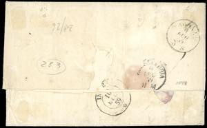 1859 - Lettera da Piacenza per ... 