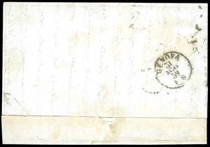 1859 - Lettera da Parma a Genova ... 