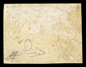 1852 - 50 baj azzurro scuro (10a), ... 