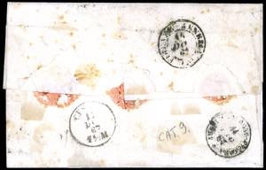 1867 - 80 cent. rosa lillaceo ... 