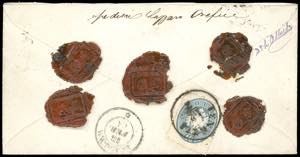 1865 - Raccomandata da Venezia per ... 