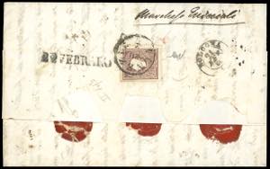 INCOMING MAIL LOMBARDO VENETO 1860 ... 