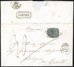 INCOMING MAIL PONTIFICIO 1859 - 6 baj grigio ... 