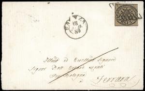 1859 - 3 baj bruno (4Aa), leggermente ... 