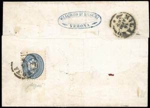 1865 - 3 soldi verde, coppia ... 