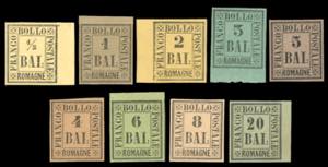 1859 - Serie completa (1/9), diversi ... 