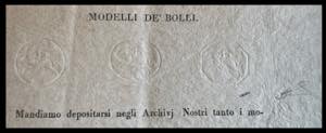 1819 - Manifesto camerale del ... 
