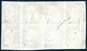 1862 - 20 cent. indaco chiaro ... 