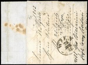 1855 - 6 crazie azzurro scuro su ... 