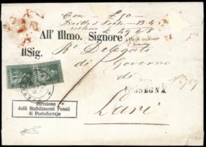 1856 - 4 crazie verde su grigio (4), due ... 