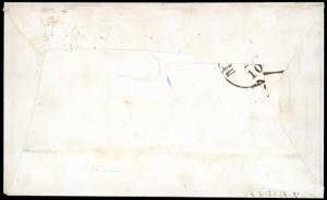 1854 - 6 crazie indaco su grigio ... 