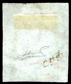 1851 - 60 crazie scarlatto cupo su ... 