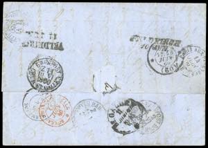 1860 - Lettera da Trieste, in ... 