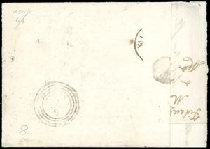 1861 - Lettera da Firenze per ... 