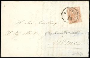 1866 - Lettera, parzialmente incompleta al ... 