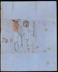 1866 - 10 cent. De La Rue, ... 