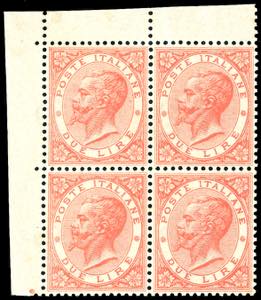 1866 - 2 lire De La Rue, tiratura di Torino ... 