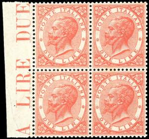 1866 - 2 lire, De La Rue, tiratura di Torino ... 