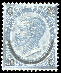 1865 - 20 cent. su 15 cent. Ferro di ... 