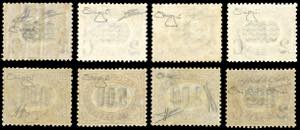 1878 - Servizio soprastampati, ... 