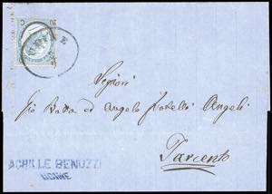 1866 - 20 cent. su 15 cent. Ferro di ... 