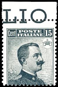 1909 - 15 cent. Michetti, II tipo, ... 