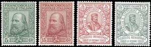 1910 - Garibaldi, serie completa (87/90), ... 