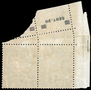 1916 - 20 cent. su 15 cent. ... 