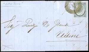 1866 - 20 cent. su 15 cent. Ferro di ... 