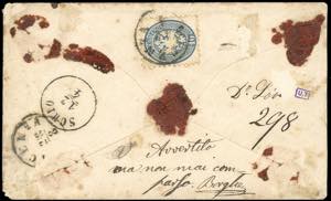 1866 - 5 soldi rosa carminio, ... 