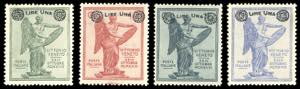 1924 - Vittoria soprastampati, serie ... 