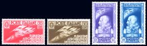 1935 - Salone aeronautico, serie completa ... 