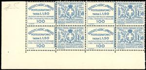 1936 - 1,50 lire Istituto Assicurazioni ... 