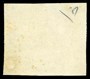 1863 - 10 cent. ocra (1), nuovo, ... 
