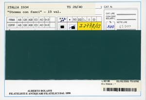 1884/1934 - Alti valori, le due ... 