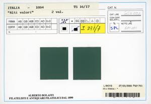 1884/1934 - Alti valori, le due ... 