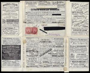 FRANCALETTERE 1887 - 8-8 su 10 ... 