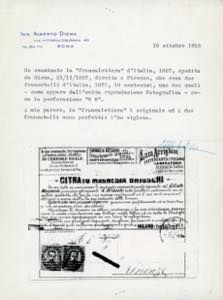 FRANCALETTERE 1887 - 8-8 su 10 ... 