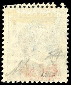 1921 - 25 cent. azzurro Michetti, ... 